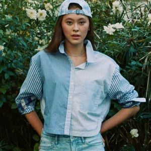 Boyfriend shirt multi patterned. 👕